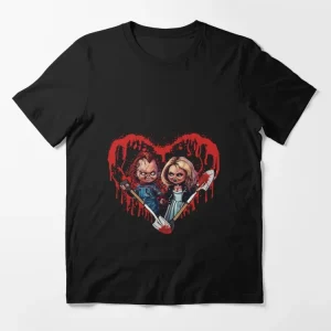 Chucky Bride of Chucky, chucky Couple T-Shirt 2