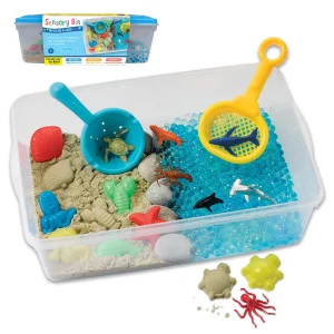 Creativity for Kids Sensory Bin Ocean and Sand