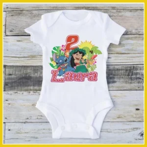 Custom Lilo and Stitch Birthday Shirt Disney Family Shirt