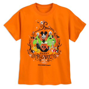Disney Child Shirt - Halloween 2018 Mickey & Friends - Orange