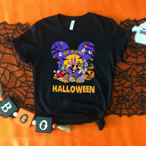 Disney Halloween Shirt, Halloween Mickey Matching Shirt, Disney Not So Scary Shirt, Halloween Family Trip Shirt, Disney Vacation Shirt