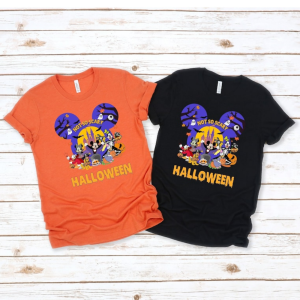 Disney Halloween Shirt, Halloween Mickey Matching Shirt, Disney Not So Scary Shirt, Halloween Family Trip Shirt, Disney Vacation Shirt s3