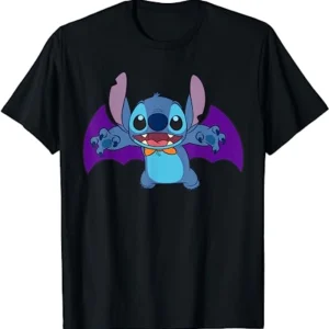 Disney Stitch Halloween Bat Costume T-Shirt