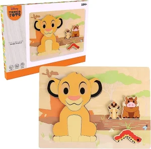 Disney Wooden Toys Simba 9-Piece Puzzle