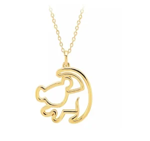 Disney's Simba pendant Lion King Necklace 925