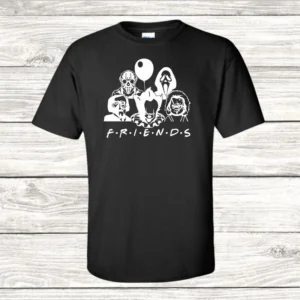 F.R.I.E.N.D.S Halloween T-shirt, Halloween, pennywise, for him, for her, horror, T-shirt