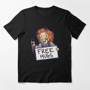 Free Hugs Chucky Halloween T-Shirt 2