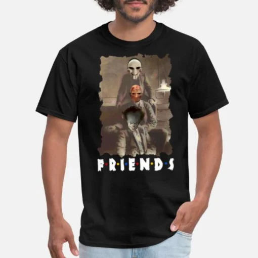 Friends Horror Movie Creepy Halloween Tshirt 2