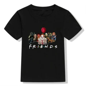 Friends T-Shirt Horror Halloween Nightmare, Ask For More Colours 2