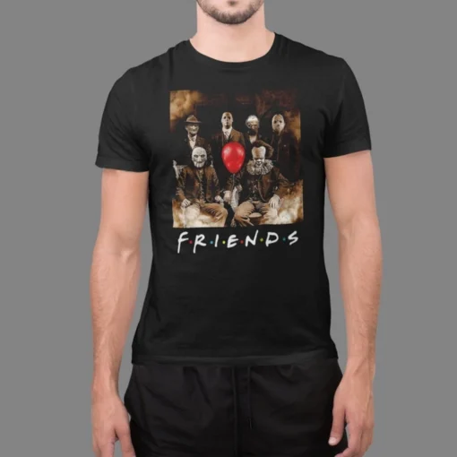 Friends T-Shirt Horror Halloween Nightmare, Ask For More Colours, Sweatshirt, Hoodie, V-Neck, Tank Top Or West 2