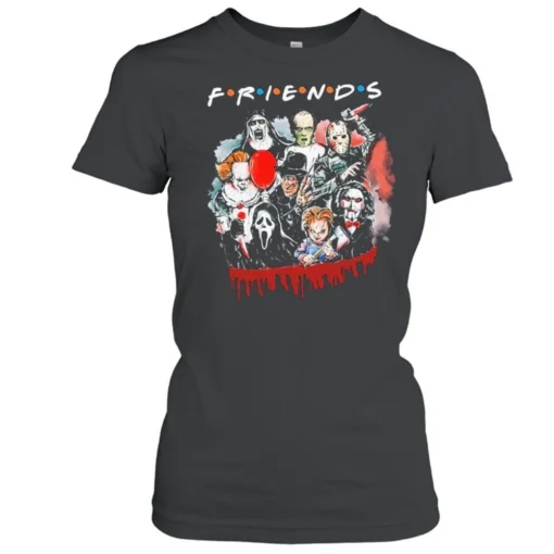 Friends halloween horror movie killers shirt 2