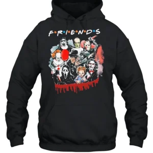 Friends halloween horror movie killers shirt 3