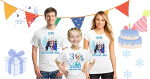 Frozen Birthday Shirts for Family A Guide to Finding the Right Ones