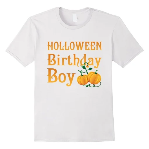 Halloween Birthday Shirt-Funny Halloween T-Shirt For Boys-CL 2