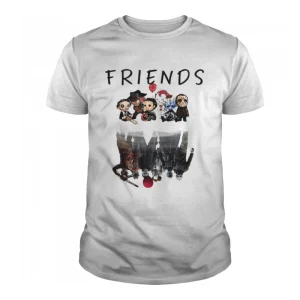 Halloween Horror Movie Killers Water Scary Friends T-shirt