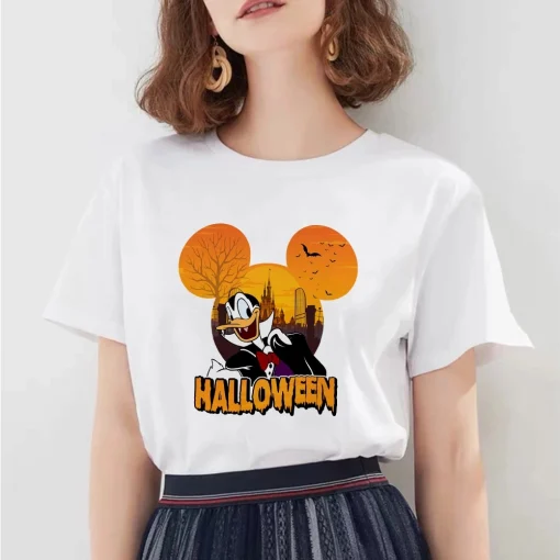Happy Halloween Disney Duck Shirt