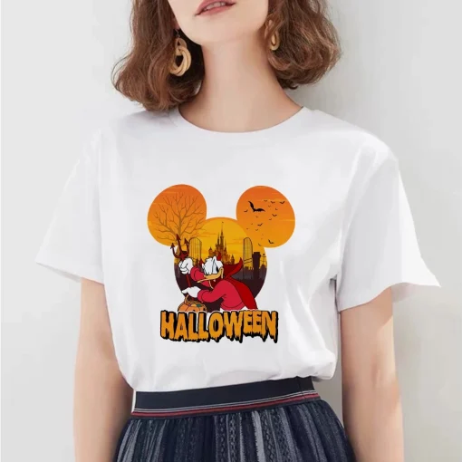 Happy Halloween Disney Red Devil Shirt