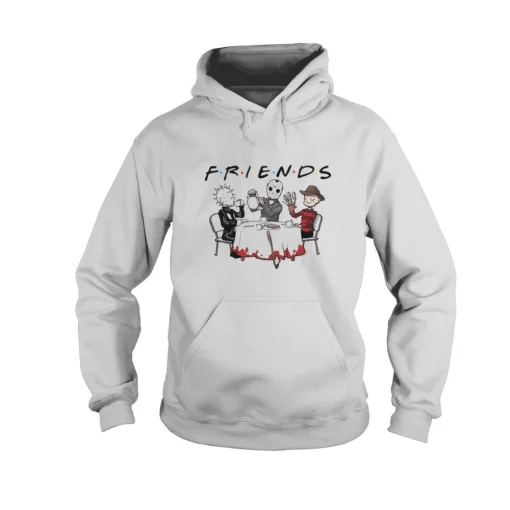 Hellraiser Jason Voorhees Freddy Krueger Friends Halloween shirt 3