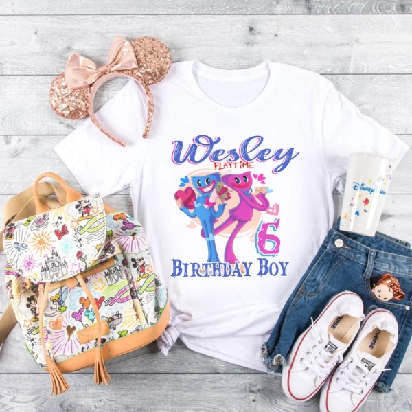 Huggy Wuggy and Kissy Missy shirt