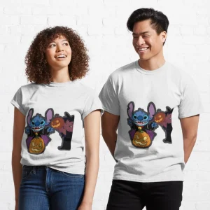 Lilo and Stitch Halloween Classic T-Shirt 2