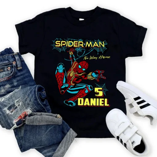 Marvel Movie Shirt with Spiderman 2