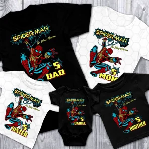 Marvel Movie Shirt with Spiderman 3