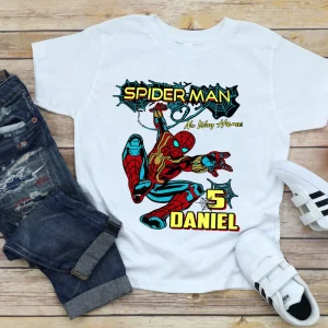 Marvel Movie Shirt with Spiderman