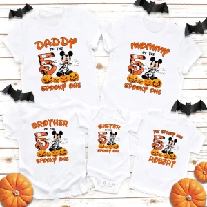 Mickey Mouse Birthday Shirt, Mickey Mouse Boy's Shirt, Mickey Birthday Tee, Matching Family Shirts, Halloween family shirt, Birthday halloween shirt