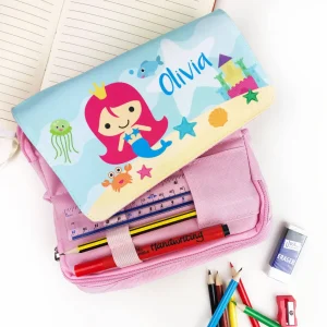 Personalised Mermaid Pencil Case