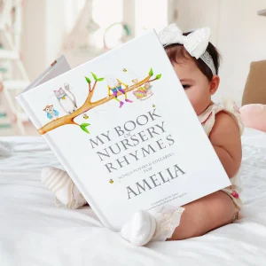 Personalised Nursery Rhyme & Poems Keepsake Book