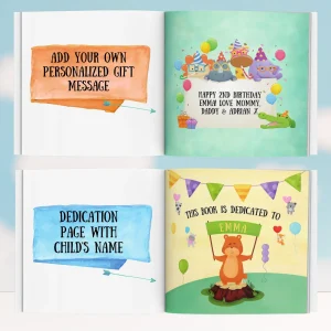 Personalized Second Birthday Book