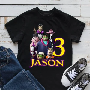 Personalized The Addams Family Birthday Shirt, The Addams Family Shirt, Halloween Family Party Shirt, Halloween Family Shirt, Christmas Family Shirt