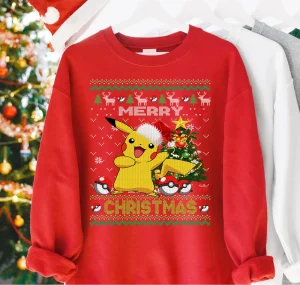 Pikachu Christmas Sweatshirt