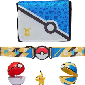 Pokemon Bandolier Set - Features a 2-Inch Pikachu Figure