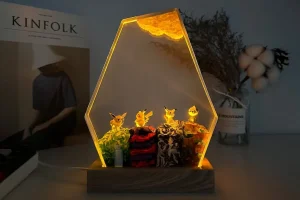 Resin pokemon lamp