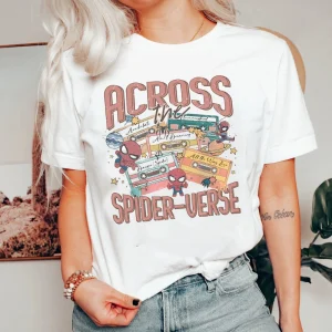 Retro Across the Spider-Verse Shirt