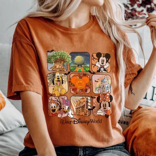 Retro Walt Disney World Halloween Shirt