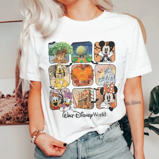 Retro Walt Disney World Halloween Shirt s2
