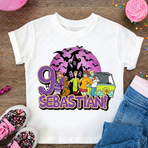 Scooby Doo Halloween Shirt, Scooby Doo Birthday Shirt, Scooby Doo Family Shirt, Scooby Doo Theme Party, Halloween Gifts