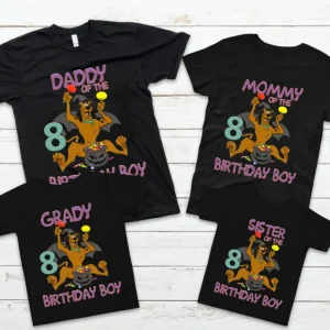 Scooby Doo Halloween shirt, Scooby Doo Birthday Shirt Scooby doo party Personalized shirt 2