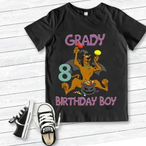 Scooby Doo Halloween shirt, Scooby Doo Birthday Shirt Scooby doo party Personalized shirt