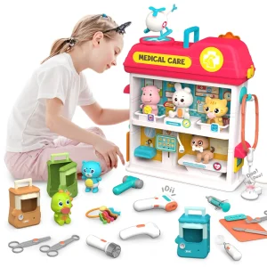 Sethland Pet Vet Toys Doctor Kit for Kids