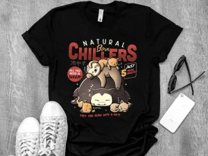 Snorlax Natural Born Chillers Classic Shirt