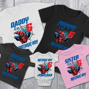 Spider Man Shirts for Birthday - Marvel Gift Shirt 2