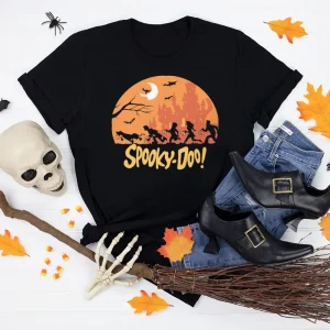 Spooky-Doo Halloween Shirt, Scooby-Doo Shirt, Halloween Birthday Shirt, Halloween Gifts
