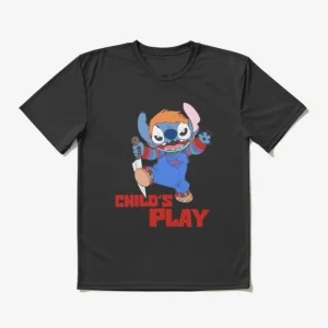 Stitch Halloween Chucky Childs Play T-shirt classique