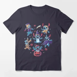 Stitch Halloween - Extraterrestres effrayants mignons Meilleur design pour hommes et femmes T-shirt essentiel