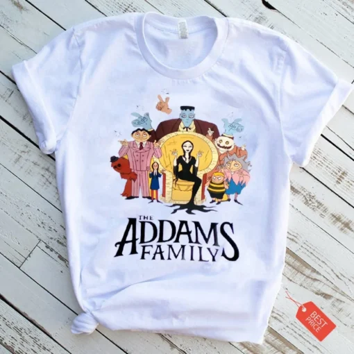 The Addams Family Shirt, Addams family birthday shirt, Family matching shirt, Halloween shirt 2