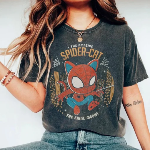 The Ameowzing Spider-Cat - Spider-Verse Shirt 2