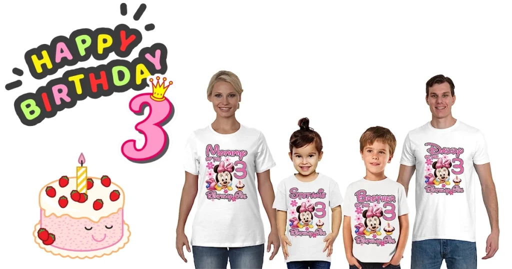 Things to Know When Choosing a Personalized 3rd Birthday Shirt